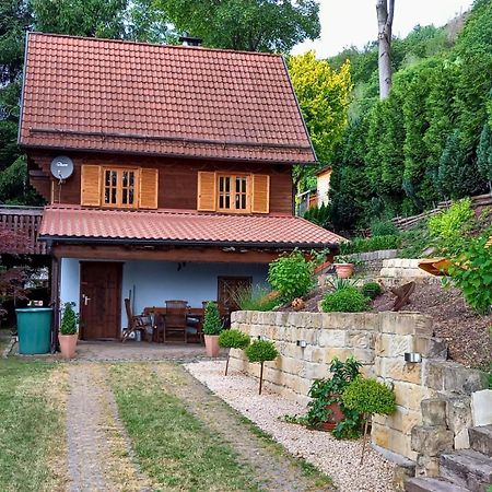 Ferienhaus Sonnenblick Entspannung Mit Sauna Kamin Und Balkon Sonneberg Exteriör bild