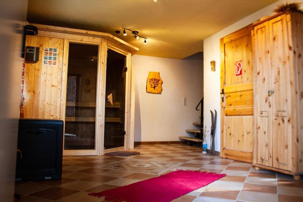 Ferienhaus Sonnenblick Entspannung Mit Sauna Kamin Und Balkon Sonneberg Exteriör bild