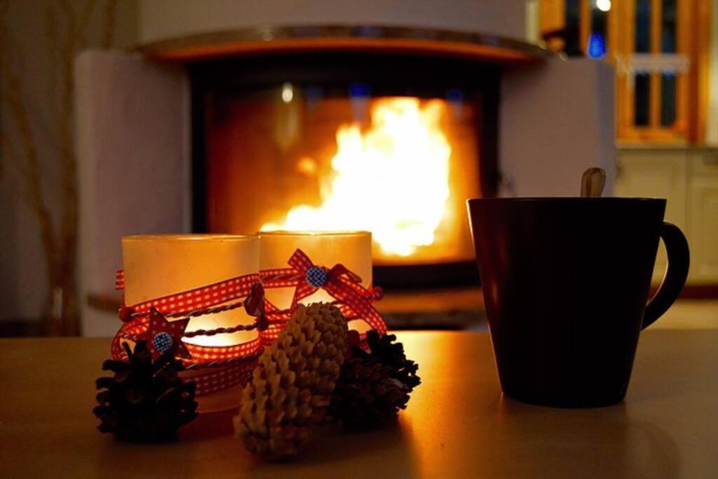 Ferienhaus Sonnenblick Entspannung Mit Sauna Kamin Und Balkon Sonneberg Exteriör bild